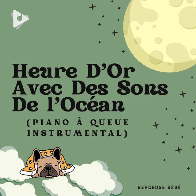 Heure D'Or Avec Des Sons De l'Océan (Piano À Queue Instrumental)