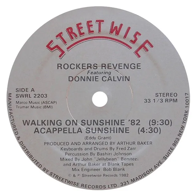 Walking on Sunshine '82