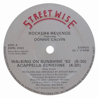 Walking on Sunshine (feat. Donnie Calvin) by Rocker's Revenge