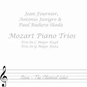 Mozart Piano Trios Volume 3 by Jean Fournier