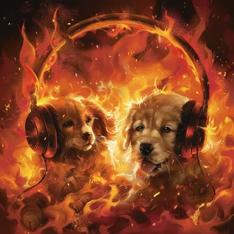 Fire Music: Serene Melodies for Pets by Majestik