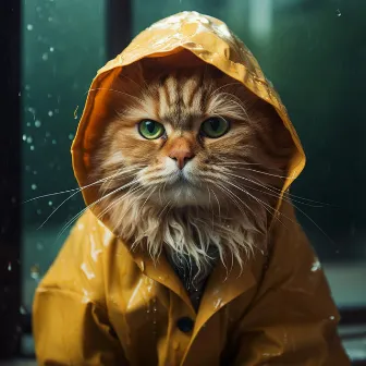 Ronroneo Bajo La Lluvia: Ritmo Tranquilizador De Gatos by Gato Música Relajación