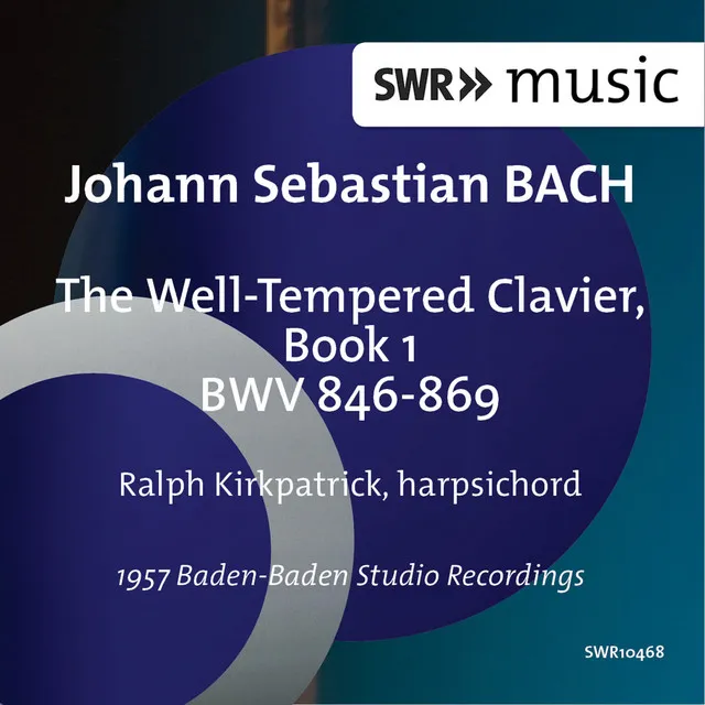 The Well-Tempered Clavier, Book 1: Prelude & Fugue No. 2 in C Minor, BWV 847