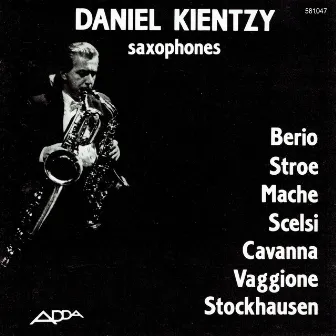 Musiques contemporaines pour saxophones by Daniel Kientzy