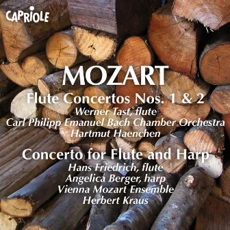 Mozart, W.A.: Flute Concertos Nos. 1 and 2 / Concerto for Flute and Harp by Werner Tast