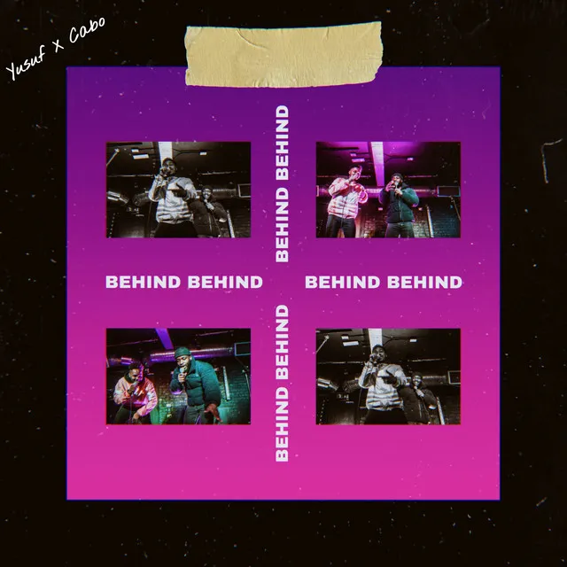 Behind