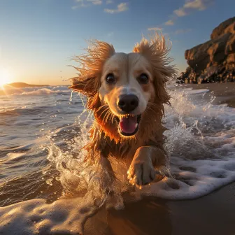 Juego De Perros Del Río: Balada Del Perro Que Fluye Del Río by El relajador de perros