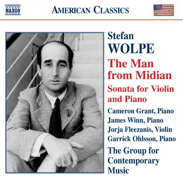 Wolpe: The Man From Midian / Violin Sonata