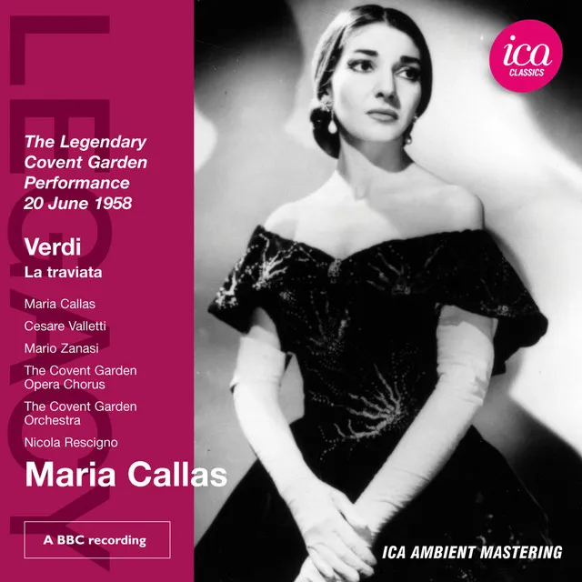 La traviata, Act I: Libiamo ne' lieti calici (Alfredo, Violetta, Flora, Marchese, Barone, Dottore, Gastone, Chorus) - Live at the Coven Garden, 20/06/1958