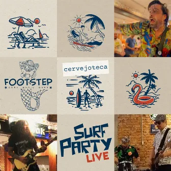 Live Cervejoteca Surf Party by Footstep Surf Music Band