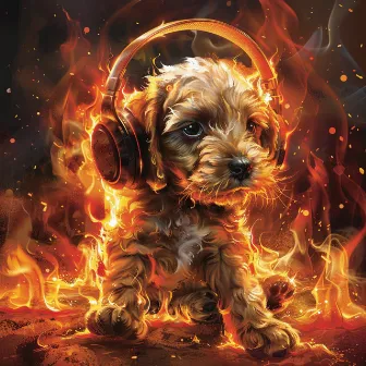 Fire Bark: Dogs Calm Melodies by Dog Whisper