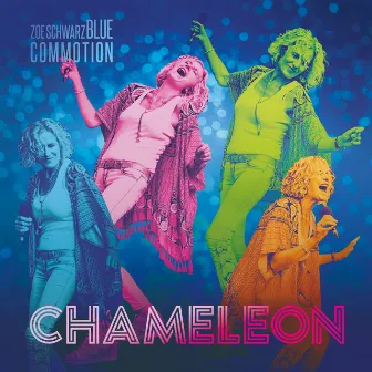 Chameleon by Zoe Schwarz Blue Commotion