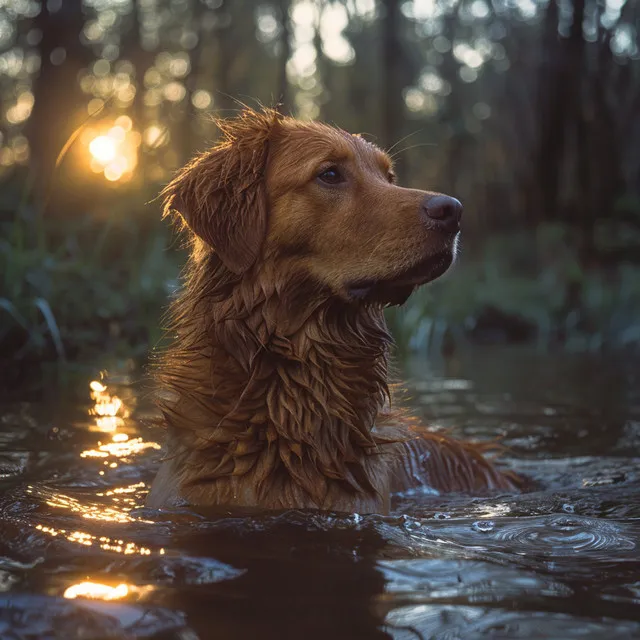 Sueños Caninos A La Orilla Del Agua