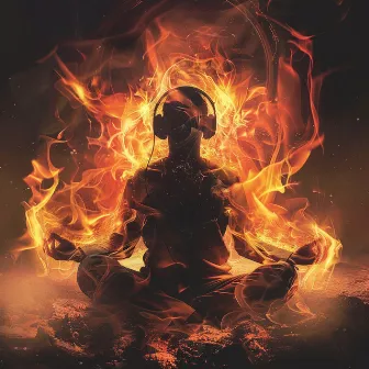 Flame's Mindful Journey: Meditation Fire Music by meditations