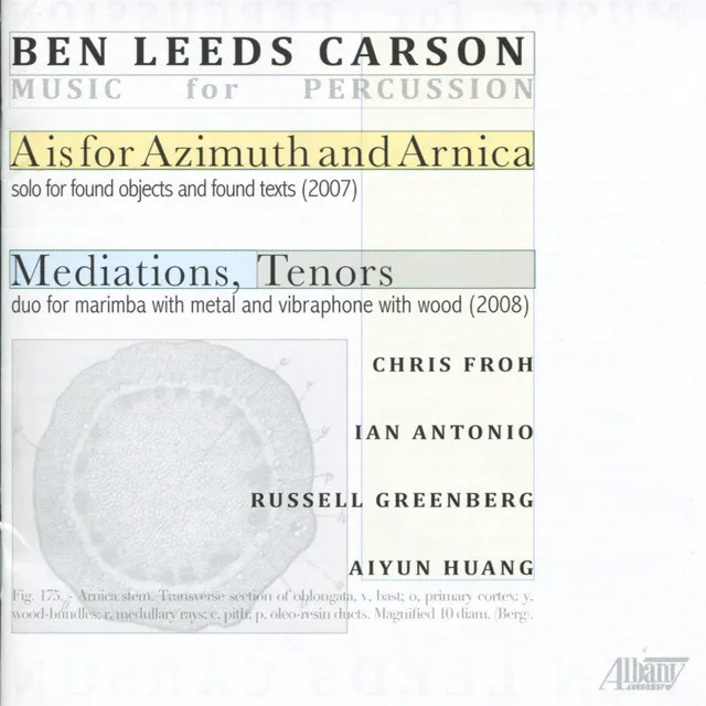 Mediations, Tenors