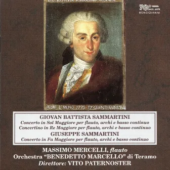 G.B. Sammartini & G. Sammartini: Flute Concertos by Orchestra Da Camera Benedetto Marcello