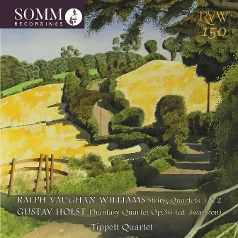 Vaughan Williams & Holst: String Quartets by Tippett Quartet