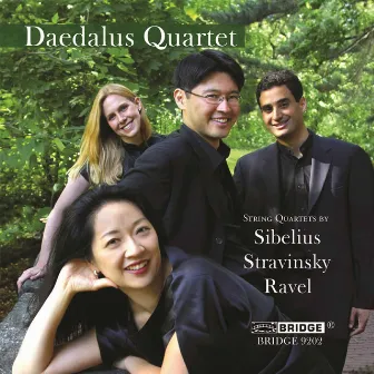 Sibelius, Stravinsky & Ravel: String Quartets by Daedalus Quartet