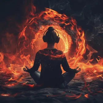 Flame's Meditation: Serene Fire Sounds by Warm Chill Fire Sounds