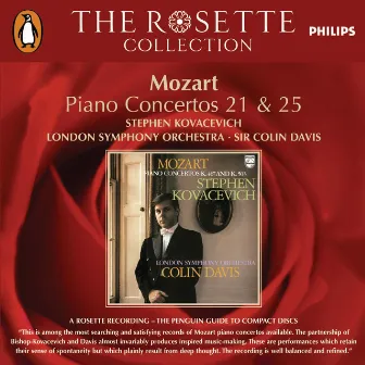 Mozart: Piano Concertos Nos. 21 & 25 by Sir Colin Davis