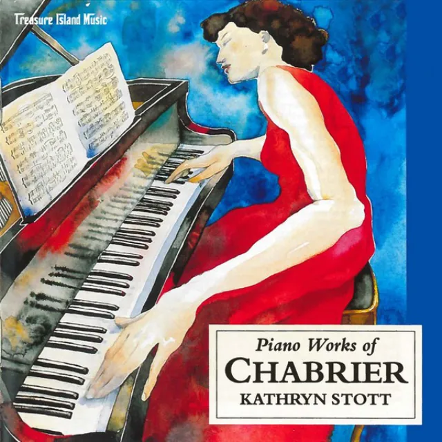 Chabrier: Trois valses romantiques (for 2 pianos) - No.1