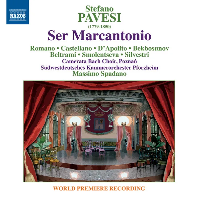 Ser Marcantonio: Act II Scene 5: Recitativo e aria: Or capisco, che siete (Tobia)