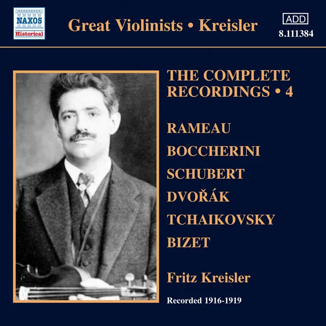 6 Moments musicaux, Op. 94, D. 780: No. 3 in F Minor: Allegro moderato (Arr. F. Kreisler for violin and piano)