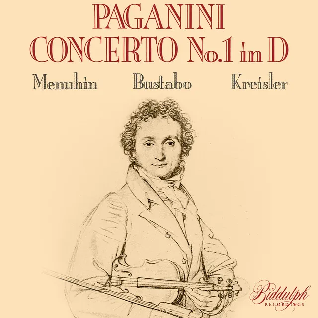 Violin Concerto No. 1 in D Major, Op. 6, MS 21, I. Allegro maestoso: I. Allegro maestoso - (Arr. A. Wilhelmj for violin and orchestra)