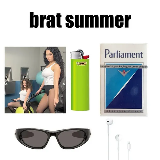 brat girl summer