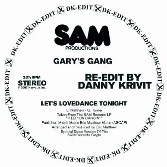 Let's Lovedance Tonight - Danny Krivit Re-Edit by Gary's Gang