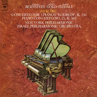 Mozart: Concerto for 3 Pianos in F Major, K. 242 & Piano Concerto No. 25 in C Major, K. 503 by Arthur Gold