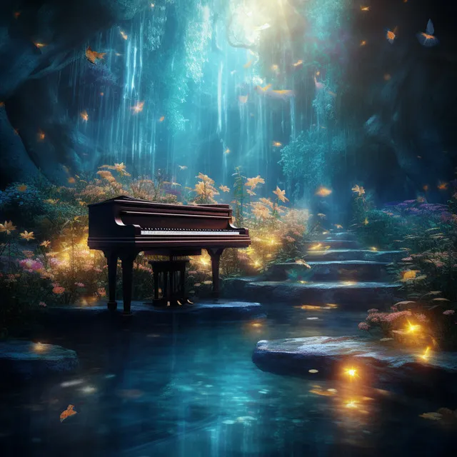 Piano Music: Reflective Spa Echoes