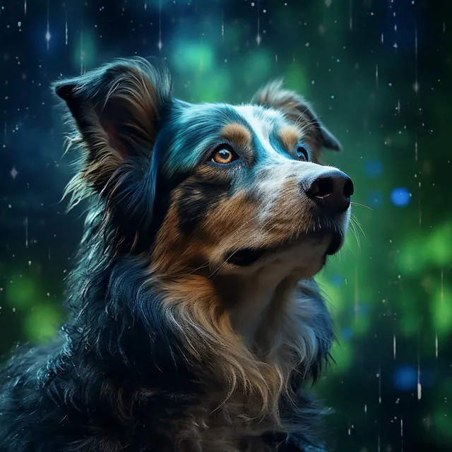 Paws & Rain: Musical Barks in Harmony