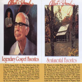 Legendary Gospel & Sentimental Favorites by Albert E. Brumley Jr.