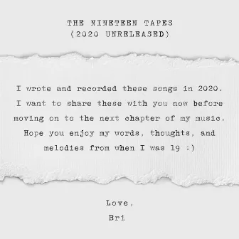 The Nineteen Tapes by Bri Carter