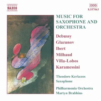 Music for Saxophone and Orchestra by Theodore Kerkezos