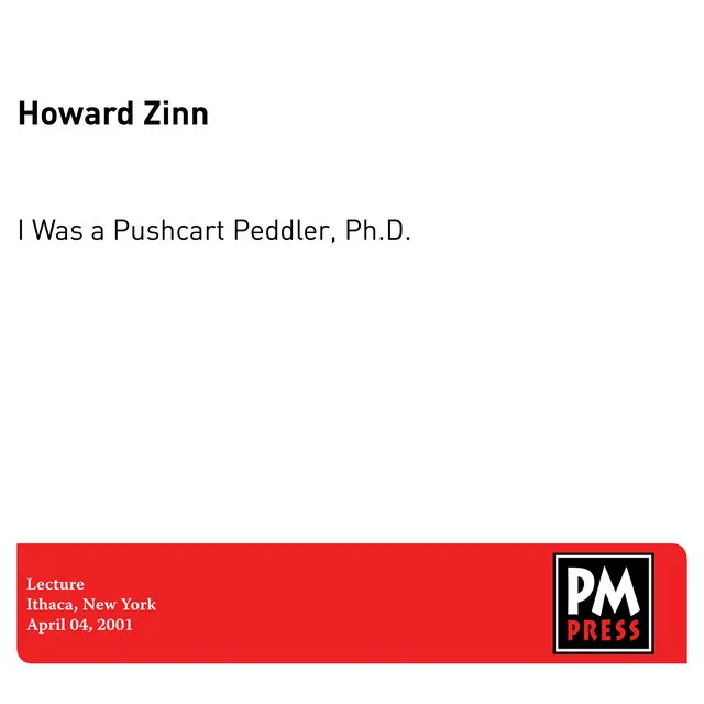 I Was a Pushcart Peddler, Ph.D.