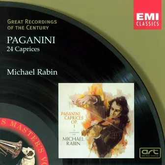 Paganini: 24 Caprices For Solo Violin by Michael Rabin