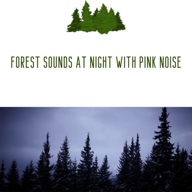 Forest Sounds at Night with Pink Noise, Loopable