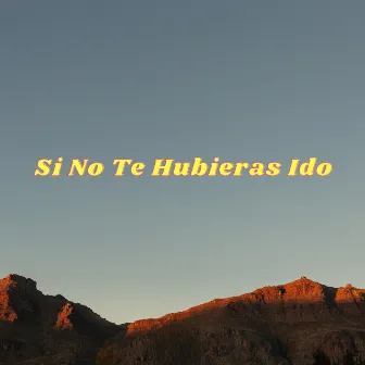 Si No Te Hubieras Ido (Cover) by Iván Rosa