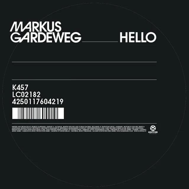 Hello - Radio Edit