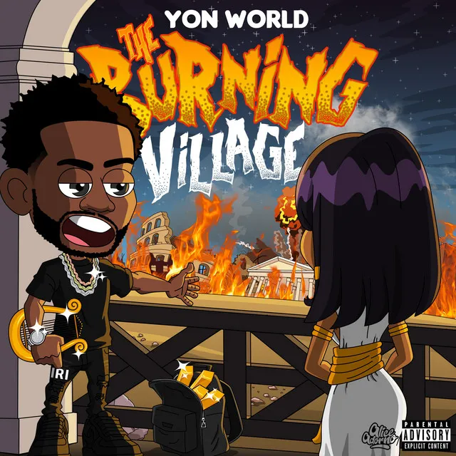 THE BURNING VILLAGE