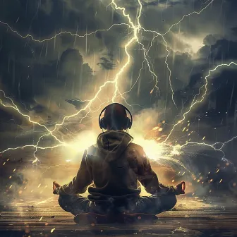 Thunder Meditation Echoes: Music for Mindful Calm by Solfeggio Frequencies by Jomex