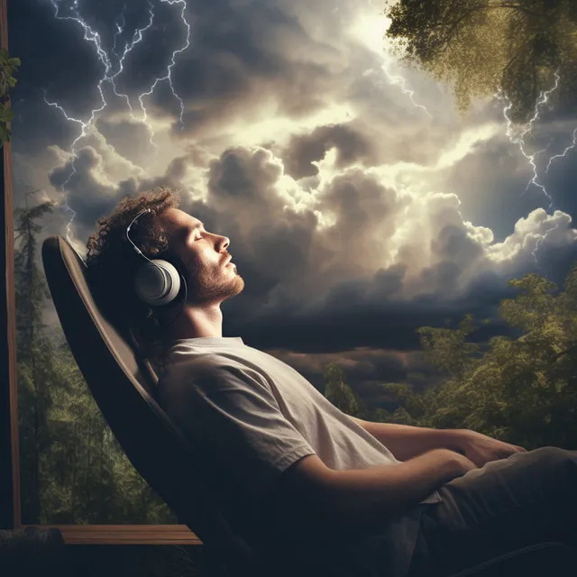 Thunder Ease: Relaxation Acoustic Waves