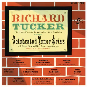 Richard Tucker - Celebrated Tenor Arias by Emil Cooper