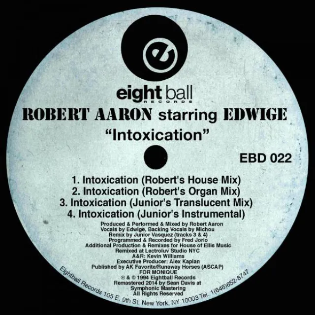 Intoxication (feat. Edwige) - Robert Aaron Organ Mix