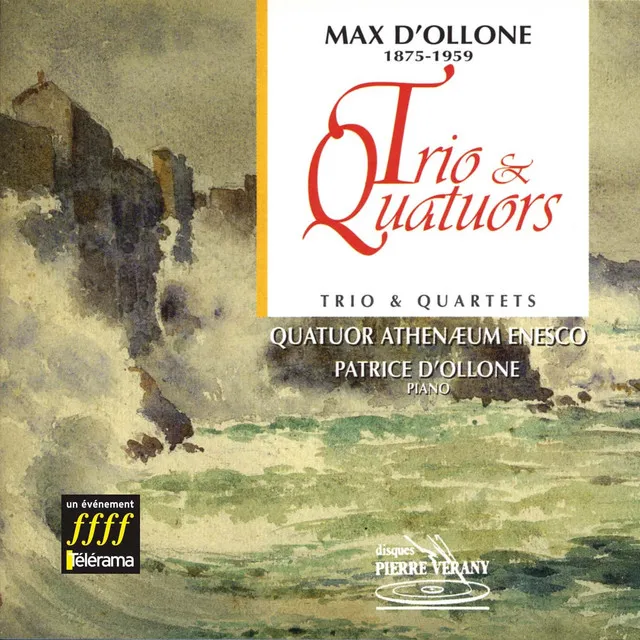 Quatuor en mi mineur pour piano & cordes: Appassionato