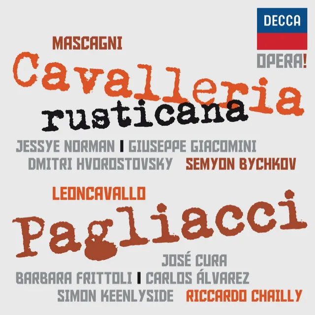 Cavalleria rusticana: "Fior di giaggiolo"