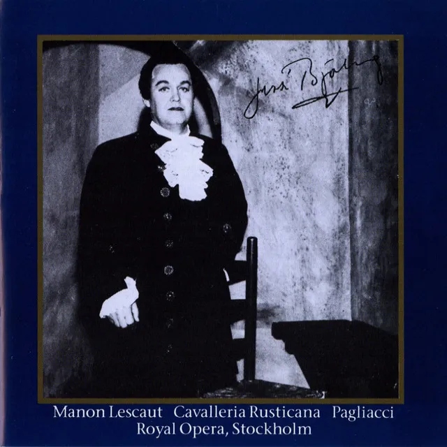 Jussi Björling: Manon Lescaut, Cavallerina Rusticana & Pagliacci (1954, 1959)