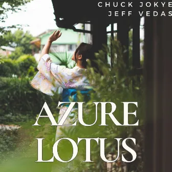 Azure Lotus: Morning's Quiet Dance by Jeff Vedas